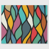 Abstract patroon cadeaupapier (Vlak)