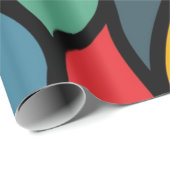 Abstract patroon cadeaupapier (Rol Hoek)