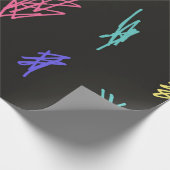 Abstract patroon cadeaupapier (Hoek)