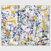 Abstract patroon cadeaupapier (Vlak)