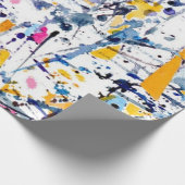 Abstract patroon cadeaupapier (Hoek)