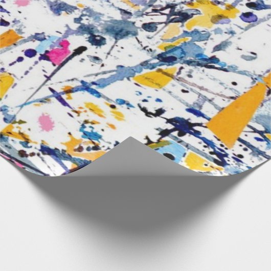 Abstract patroon cadeaupapier (Hoek)