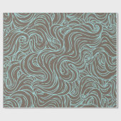Abstract patroon cadeaupapier (Vlak)