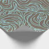 Abstract patroon cadeaupapier (Hoek)