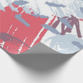 Abstract patroon cadeaupapier (Hoek)