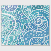 Abstract patroon cadeaupapier (Vlak)