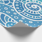 Abstract patroon cadeaupapier (Hoek)