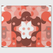 Abstract patroon cadeaupapier (Vlak)