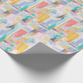 Abstract patroon cadeaupapier (Hoek)