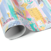 Abstract patroon cadeaupapier (Rol Hoek)