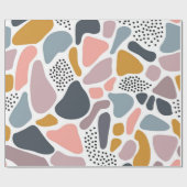 Abstract patroon cadeaupapier (Vlak)