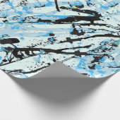 Abstract patroon cadeaupapier (Hoek)