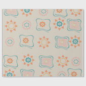 Abstract patroon cadeaupapier (Vlak)