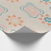 Abstract patroon cadeaupapier (Hoek)