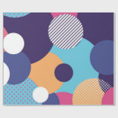 Abstract patroon cadeaupapier (Vlak)