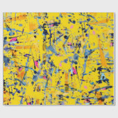 Abstract patroon cadeaupapier (Vlak)