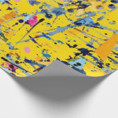 Abstract patroon cadeaupapier (Hoek)
