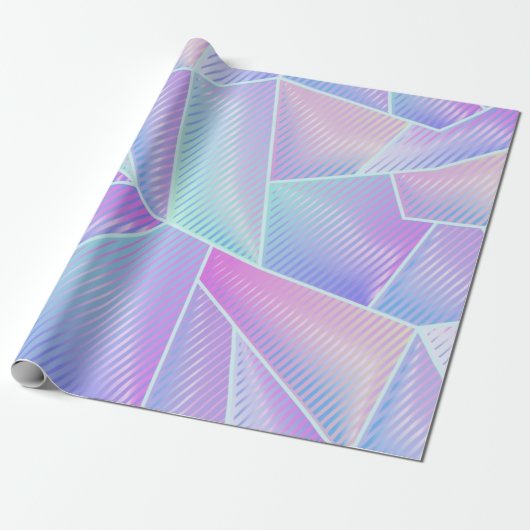 Abstract patroon cadeaupapier (Uitgerold)