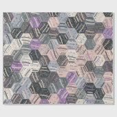 Abstract patroon cadeaupapier (Vlak)