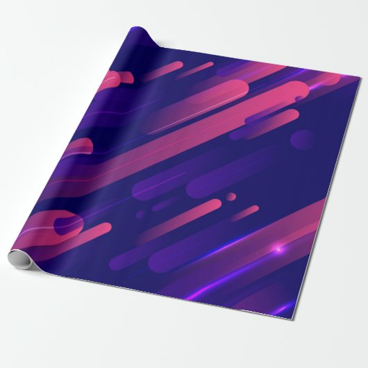 Abstract patroon cadeaupapier (Uitgerold)