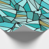 Abstract patroon cadeaupapier (Hoek)