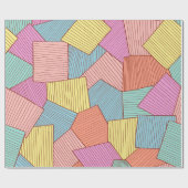 Abstract patroon cadeaupapier (Vlak)