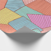 Abstract patroon cadeaupapier (Hoek)