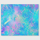 Abstract patroon cadeaupapier (Vlak)