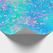 Abstract patroon cadeaupapier (Hoek)