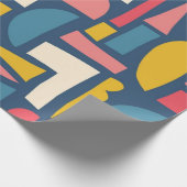 Abstract patroon cadeaupapier (Hoek)