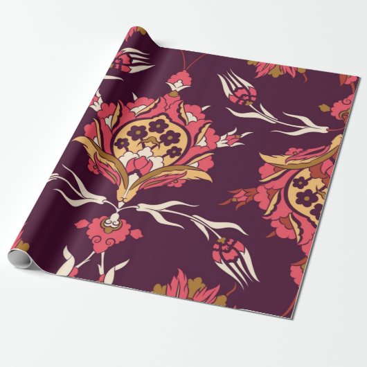 Abstract patroon cadeaupapier (Uitgerold)