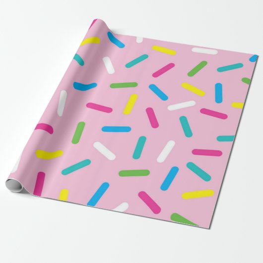 Abstract patroon cadeaupapier (Uitgerold)