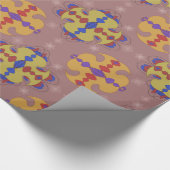 Abstract patroon cadeaupapier (Hoek)