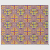 Abstract patroon cadeaupapier (Vlak)