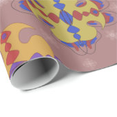 Abstract patroon cadeaupapier (Rol Hoek)