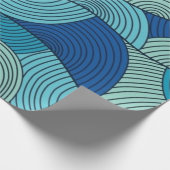 Abstract patroon cadeaupapier (Hoek)