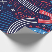 Abstract patroon cadeaupapier (Hoek)