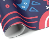 Abstract patroon cadeaupapier (Rol Hoek)