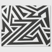 Abstract patroon cadeaupapier (Vlak)