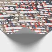Abstract patroon cadeaupapier (Hoek)