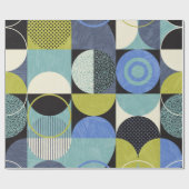 Abstract patroon cadeaupapier (Vlak)