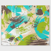 Abstract patroon cadeaupapier (Vlak)
