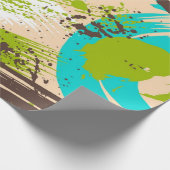 Abstract patroon cadeaupapier (Hoek)
