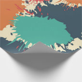 Abstract patroon cadeaupapier (Hoek)