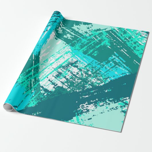 Abstract patroon cadeaupapier (Uitgerold)
