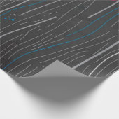 Abstract patroon cadeaupapier (Hoek)