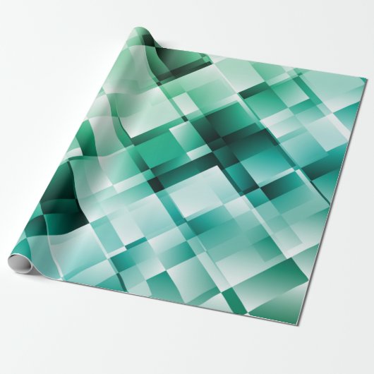 Abstract patroon cadeaupapier (Uitgerold)