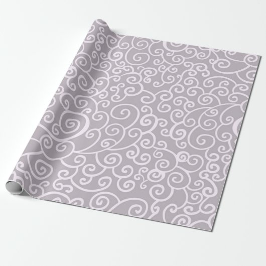 Abstract patroon cadeaupapier (Uitgerold)
