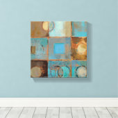 Abstract patroon canvas afdruk (Insitu (Houten vloer))