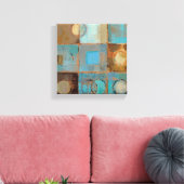 Abstract patroon canvas afdruk (Insitu (Woonkamer))